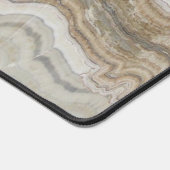 minimalistisch graniet bruine marmer uit scandinav bureaumat (Hoek)