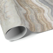 minimalistisch graniet bruine marmer uit scandinav cadeaupapier (Rol Hoek)