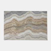 minimalistisch graniet bruine marmer uit scandinav deurmat (Voorkant)