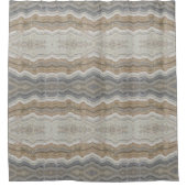 minimalistisch graniet bruine marmer uit scandinav douchegordijn (Voorkant)