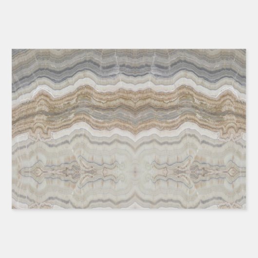 minimalistisch graniet bruine marmer uit scandinav inpakpapier vel (Voorkant 2)