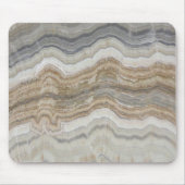 minimalistisch graniet bruine marmer uit scandinav muismat (Voorkant)