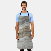 minimalistisch graniet bruine marmer uit scandinav schort (Gedragen)