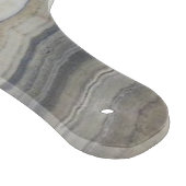 minimalistisch graniet bruine marmer uit scandinav snijplank (Hoek)