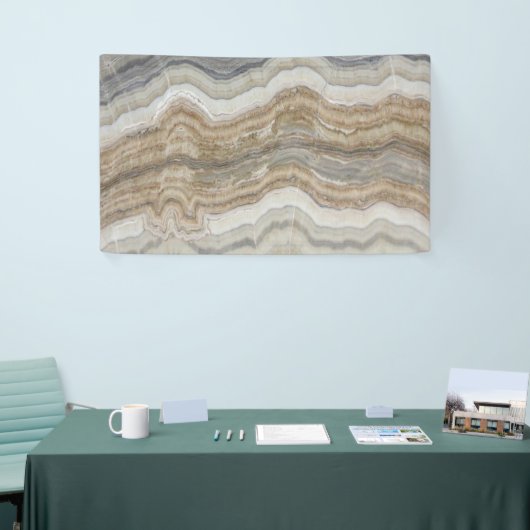 minimalistisch graniet bruine marmer uit scandinav spandoek (Beurs)