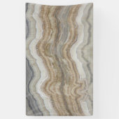 minimalistisch graniet bruine marmer uit scandinav spandoek (Verticaal)