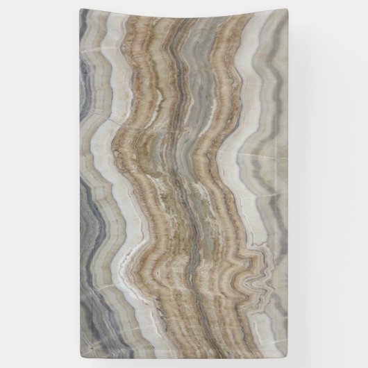 minimalistisch graniet bruine marmer uit scandinav spandoek (Verticaal)