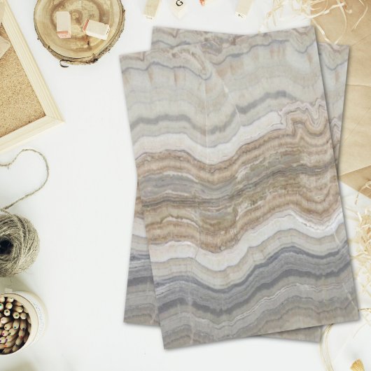 minimalistisch graniet bruine marmer uit scandinav tissuepapier