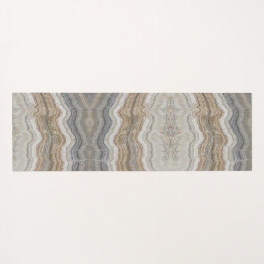 minimalistisch graniet bruine marmer uit scandinav yogamat (Achterkant (horizontaal))