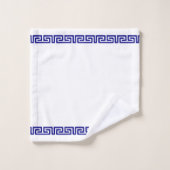 Minimalistisch Grieks Patroon  VI Bad Handdoek (Wasdoekje)