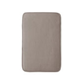 Minimalistisch grijige beige vaste elegante kerst badmat (Voorkant Verticaal)