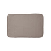 Minimalistisch grijige beige vaste elegante kerst badmat (Voorkant)