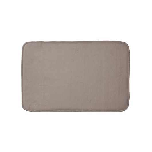 Minimalistisch grijige beige vaste elegante kerst badmat (Voorkant)