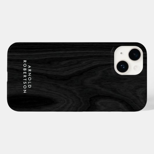 Minimalistisch grijs hoden patroon stijlvol elegan Case-Mate iPhone case (Achterkant (horizontaal))