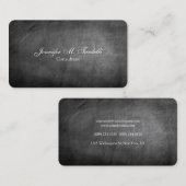 Minimalistisch grijs kleurenbord visitekaartje (Voorkant / Achterkant)