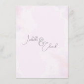 Minimalistisch grijze Waterverf vogeltak Wreater Informatiekaartje (Achterkant)