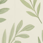 Minimalistisch groen botanisch kinderdagverblijf b behang (Zoom)