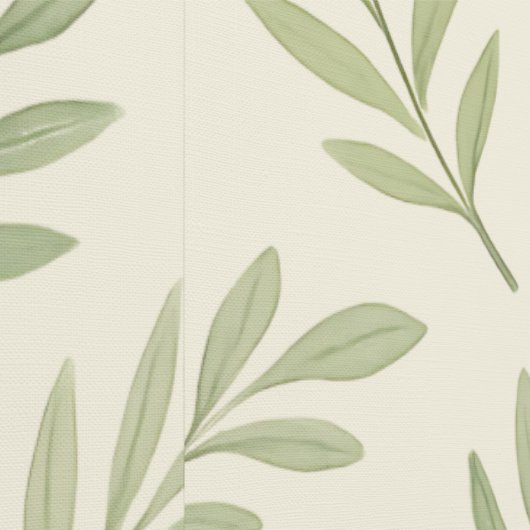 Minimalistisch groen botanisch kinderdagverblijf b behang (Zoom)