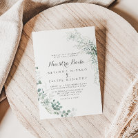 Minimalistisch groen Eucalyptus Nuestra Boda