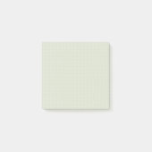Minimalistisch groen gestippeld post-it® notes (Voorkant)