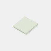 Minimalistisch groen gestippeld post-it® notes (Schuin)