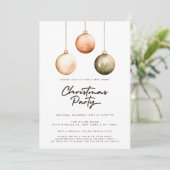 Minimalistisch Groen Natuurlijke Ornamenten Kerstf Kaart (Staand voorkant)