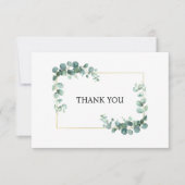 Minimalistisch groen Orthodoxe Christelijke begraf Bedankkaart (Voorkant)