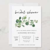 minimalistisch groen | Vrijgezellenfeest Kaart (Voorkant)