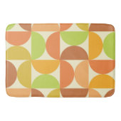 Minimalistisch half eeuw halve cirkels patroon badmat (Voorkant)