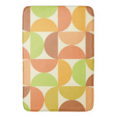 Minimalistisch half eeuw halve cirkels patroon badmat (Voorkant Verticaal)