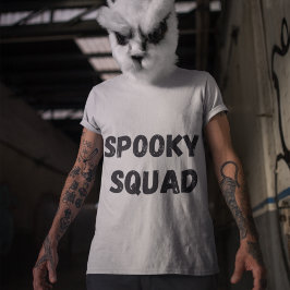 Minimalistisch Halloween Spooky Crew T-shirt