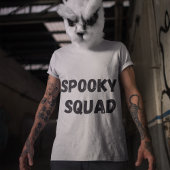Minimalistisch Halloween Spooky Crew T-shirt