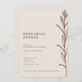 Minimalistisch handgemaakt voor het inwendig repet kaart (Voorkant / Achterkant)