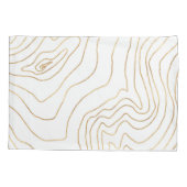 Minimalistisch handgeschreven design met moderne G Kussensloop (Achterkant)