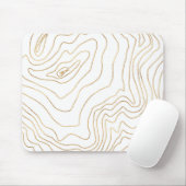 Minimalistisch handgeschreven design met moderne G Muismat (Met muis)