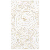 Minimalistisch handgeschreven design met moderne G Tafelkleed (Voorkant)