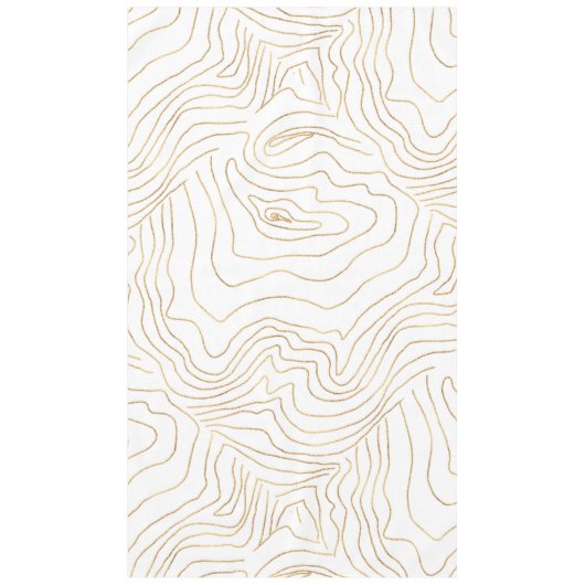 Minimalistisch handgeschreven design met moderne G Tafelkleed (Voorkant)