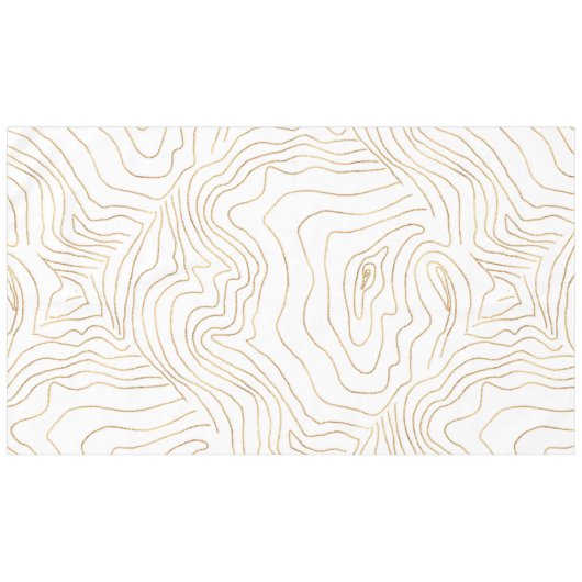 Minimalistisch handgeschreven design met moderne G Tafelkleed (Voorkant (Horizontaal))