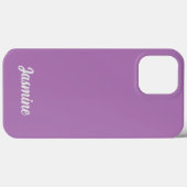 Minimalistisch handgeschreven naamlegger Case-Mate iPhone case (Achterkant (horizontaal))