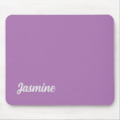 Minimalistisch handgeschreven naamlegger muismat (Voorkant)