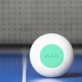 Minimalistisch handgeschreven professionele modern pingpongbal (Net)