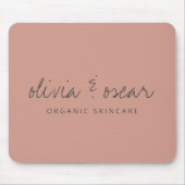 Minimalistisch handgeschreven script Dusty Roos Bu Muismat (Voorkant)