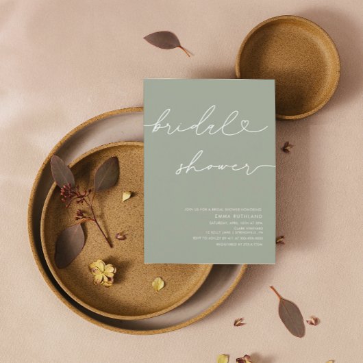 Minimalistisch handgeschreven Vrijgezellenfeest Kaart