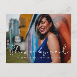 Minimalistisch handgeschreven Vrijgezellenfeest pe Briefkaart