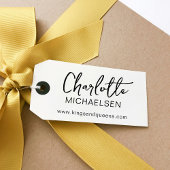 Minimalistisch, handschrift rubberstempel