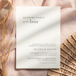 Minimalistisch handscript niets Fancy gewoon van L Kaart