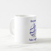 Minimalistisch Happy Easter voor u Romantic Coffee Koffiemok (Voorkant links)