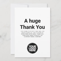 Minimalistisch Hartelijk dank voor elke kleurwaard