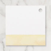 Minimalistisch hier komt het Son Boho Baby shower Bedankjes Labels (Achterkant)