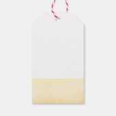 Minimalistisch hier komt het Son Boho Baby shower Cadeaulabel (Achterkant)